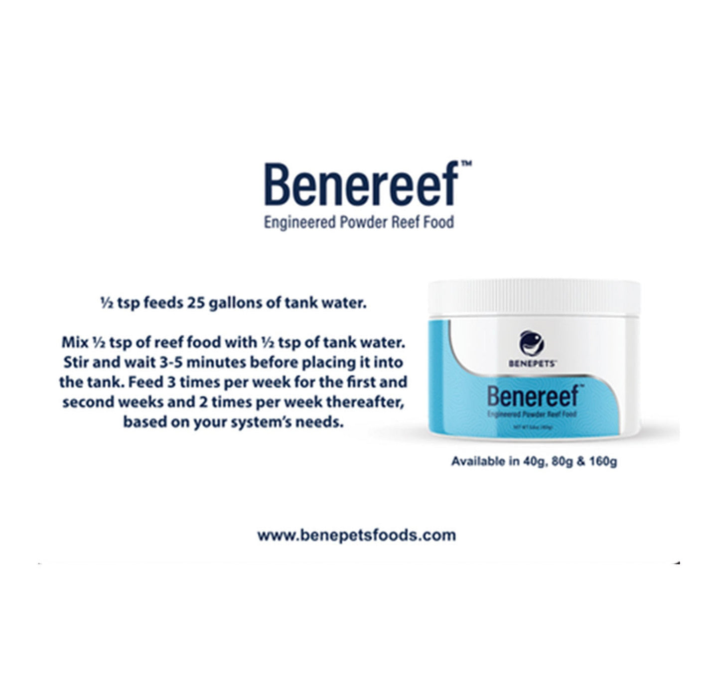 Benereef Reef Food