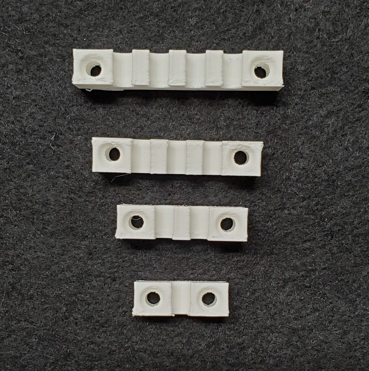 1/4' RO Rohrbügel - 5 Packung 3D gedruckt
