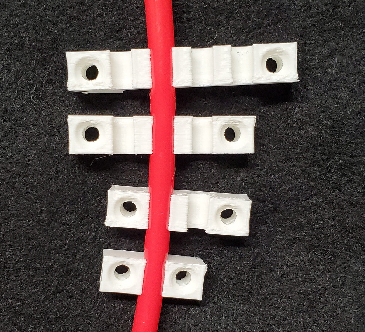 1/4' RO Rohrbügel - 5 Packung 3D gedruckt