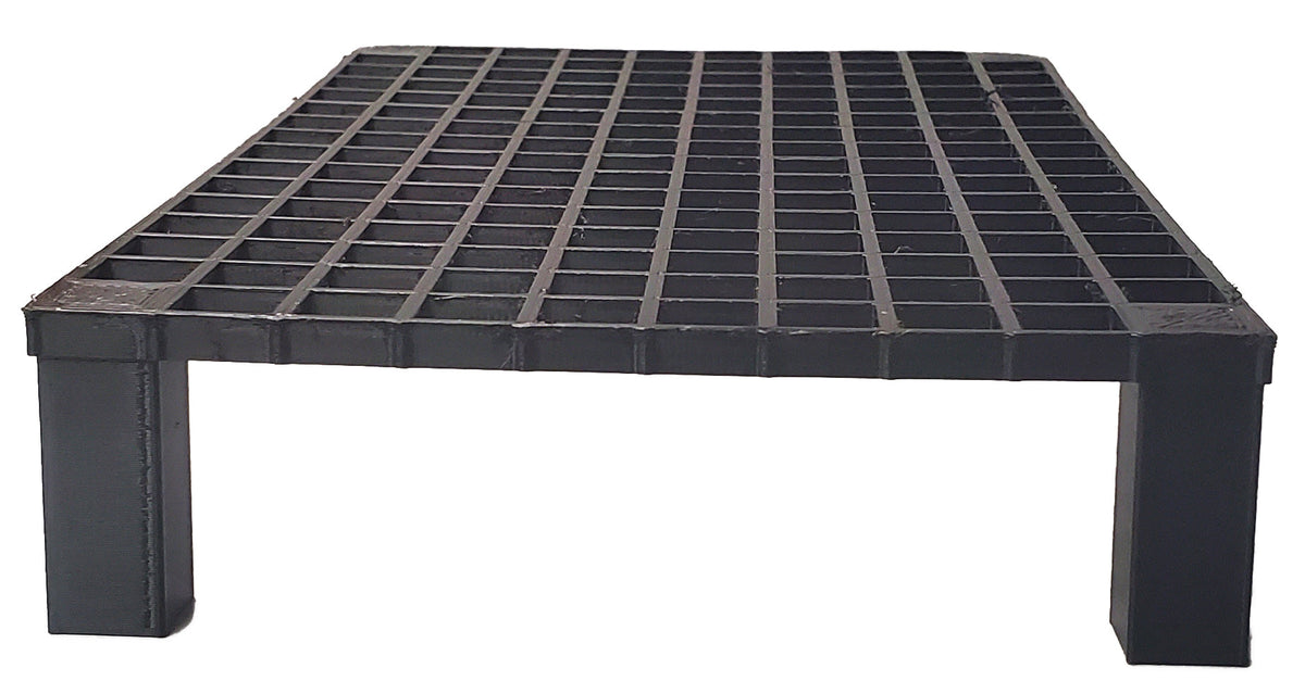 Frag Rack mit 25 Frag Plugs 3D gedruckt