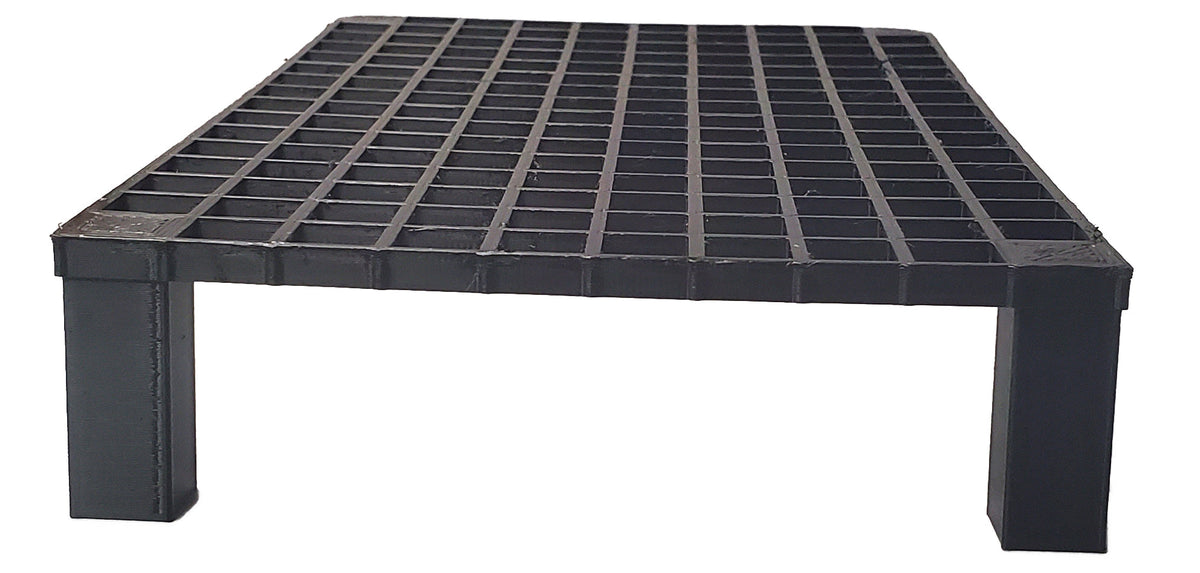 Frag Rack mit 25 Frag Plugs 3D gedruckt