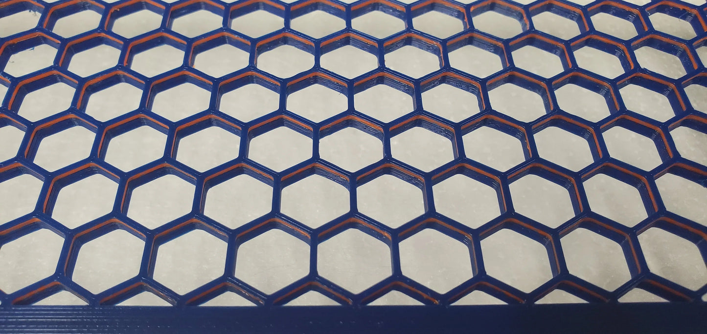 12' x 10' Free Standing Honeycomb Frag Rack 3D gedruckt