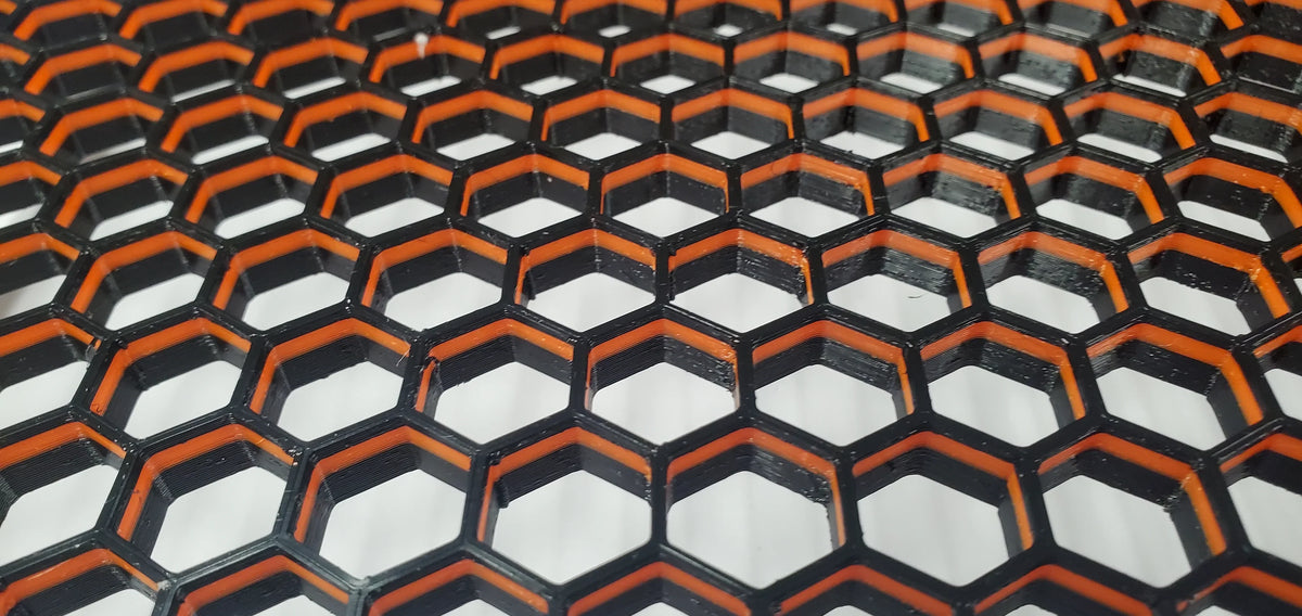15' x 10' Free Standing Honeycomb Frag Rack 3D gedruckt