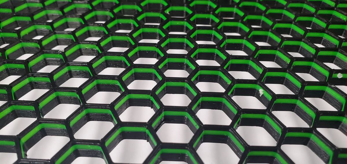 15' x 10' Free Standing Honeycomb Frag Rack 3D gedruckt