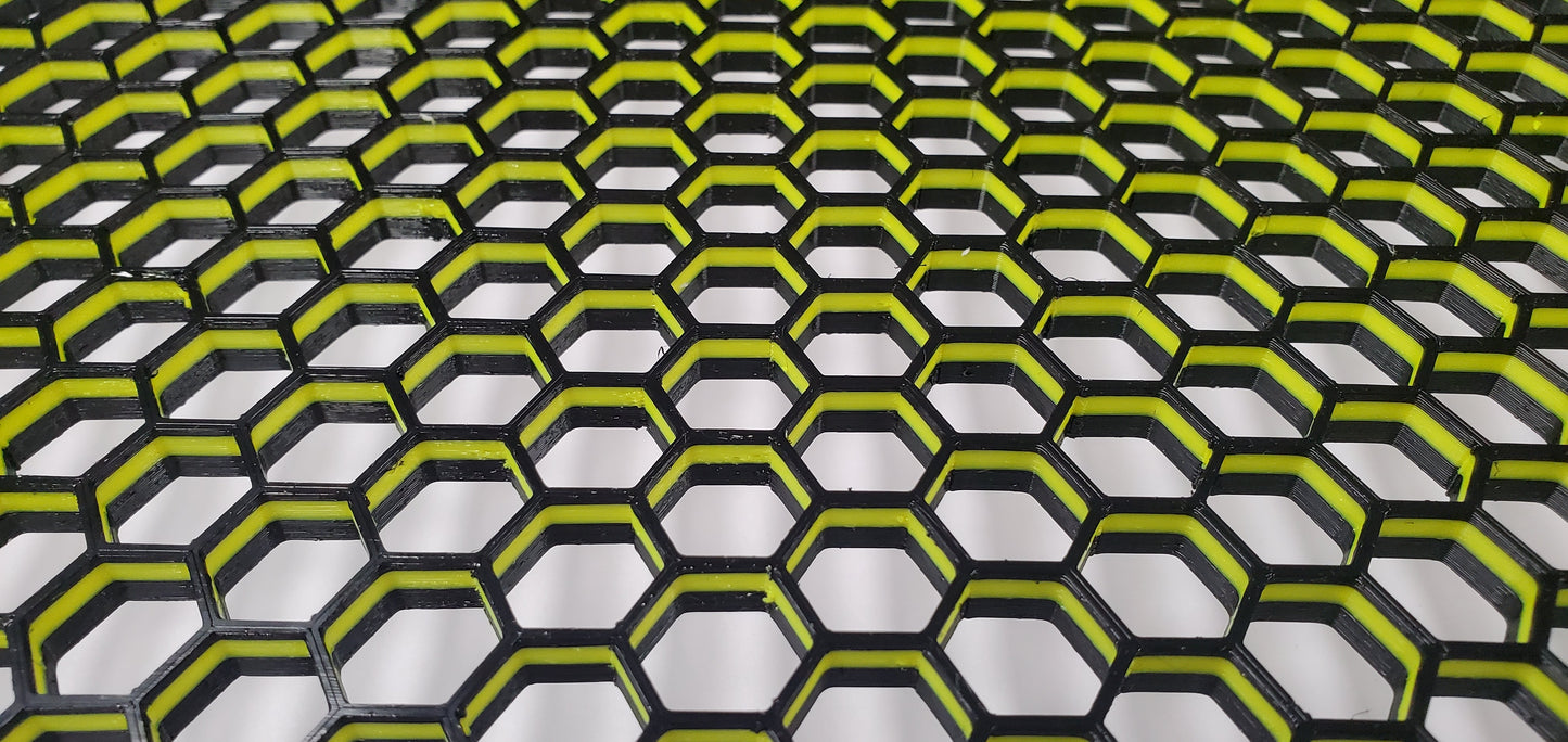15' x 12' Free Standing Honeycomb Frag Rack 3D gedruckt