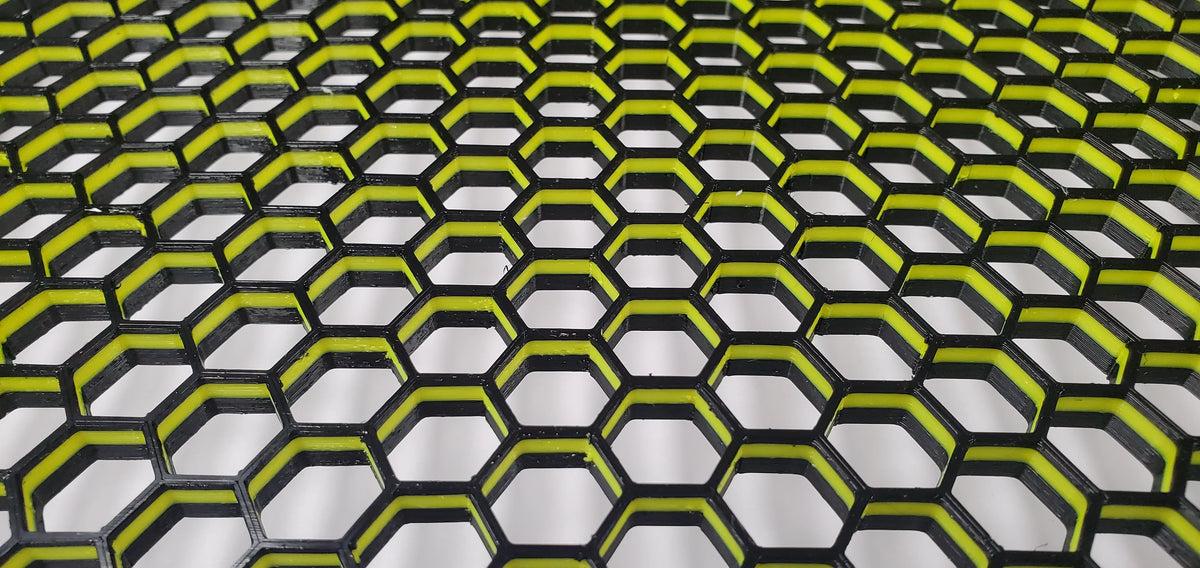 15' x 10' Free Standing Honeycomb Frag Rack 3D gedruckt