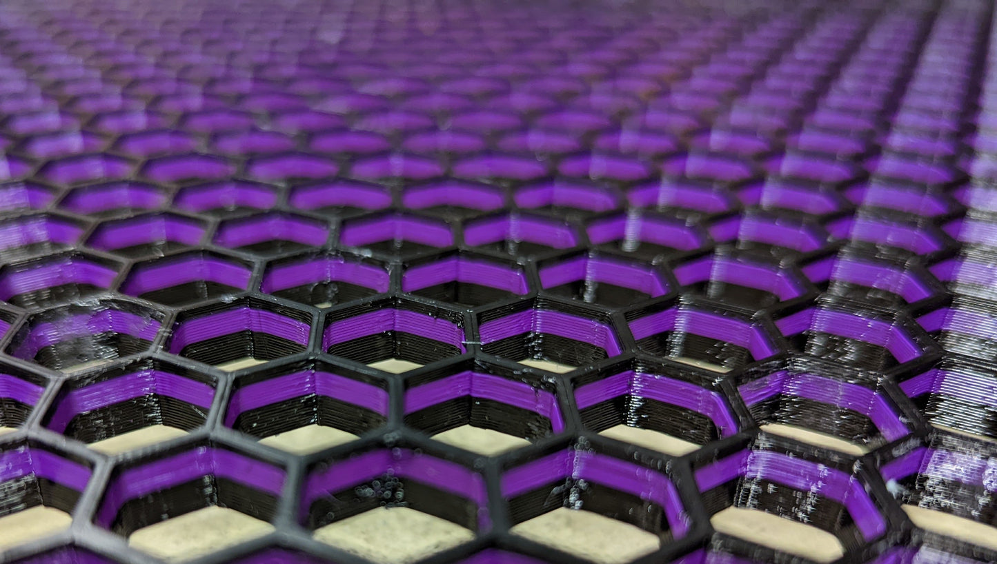 15' x 12' Free Standing Honeycomb Frag Rack 3D gedruckt