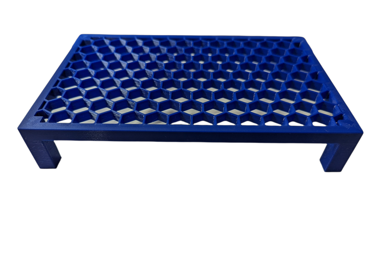 8,25' x 5,16' freistehender Wabenfrag-Rack 3D gedruckt