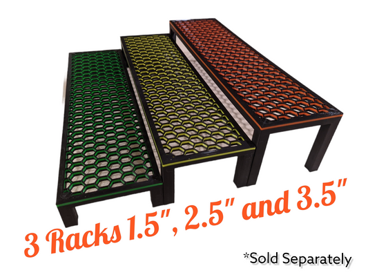 12' x 6' Free Standing Honeycomb Frag Rack 3D gedruckt