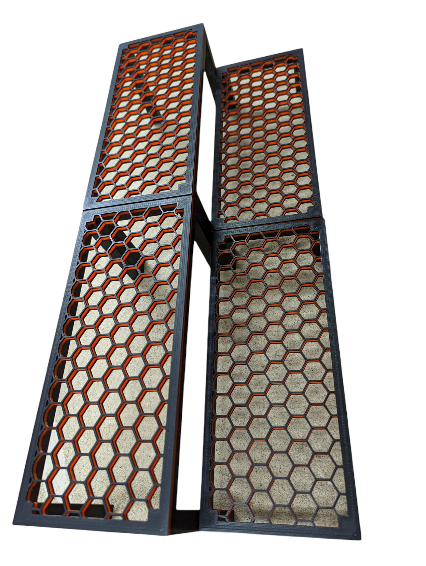 2 Ebenen Wabenfrag-Rack-System für 40 Gallonen Züchter Aquarium