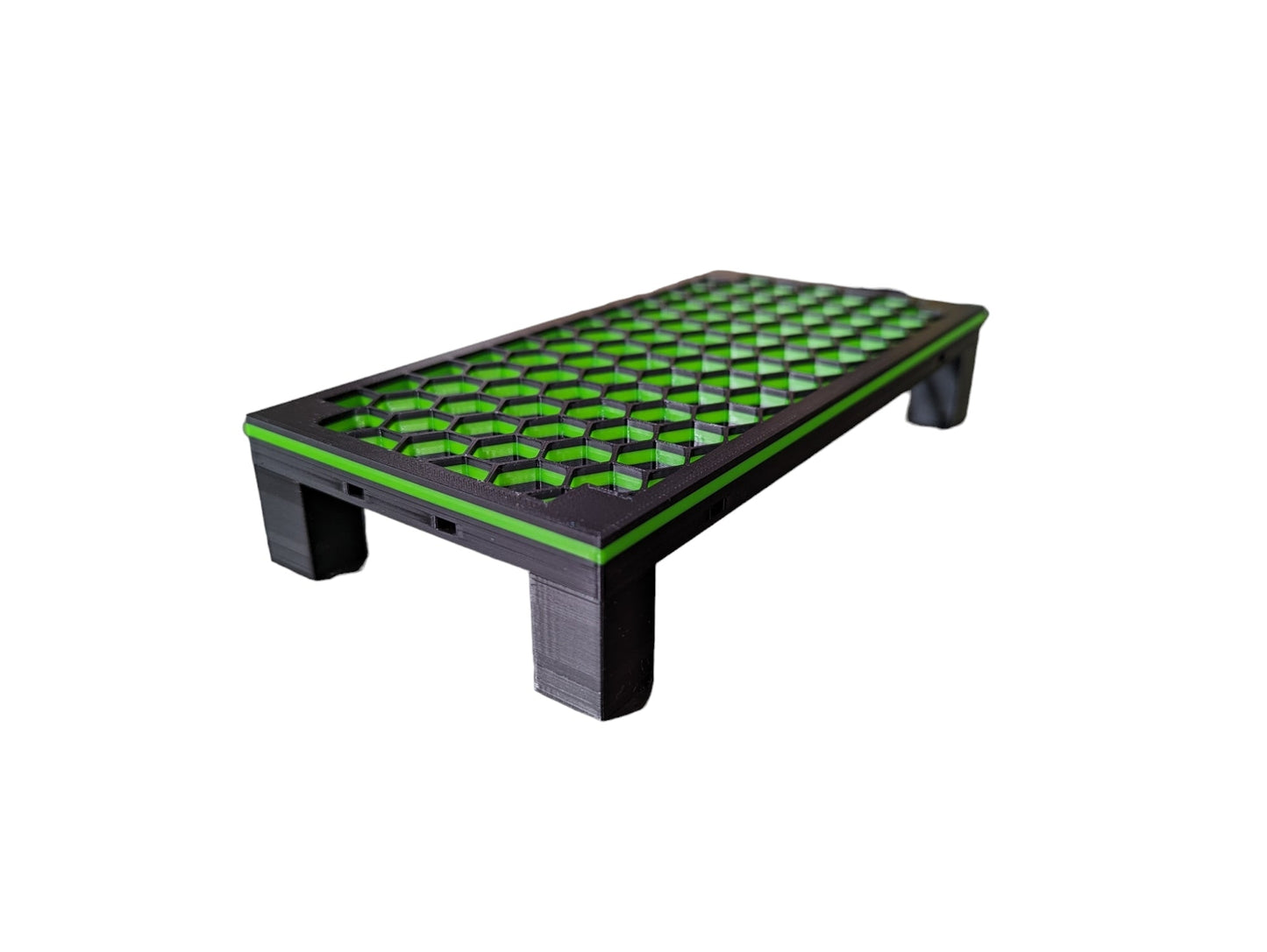 8' x 4' freistehender Wabenfrag-Rack 3D gedruckt