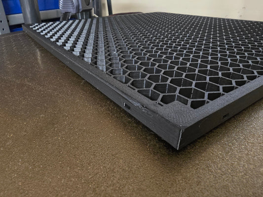 Wie ist 15 'x 15' Free Standing Honeycomb Frag Rack 3D gedruckt